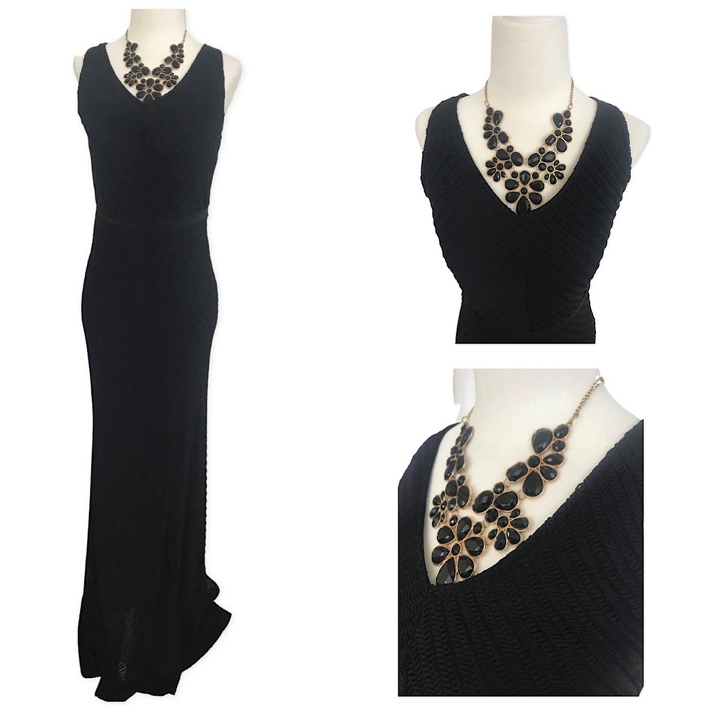 Philosophy Maxi Formal Dress.  Necklace Included
